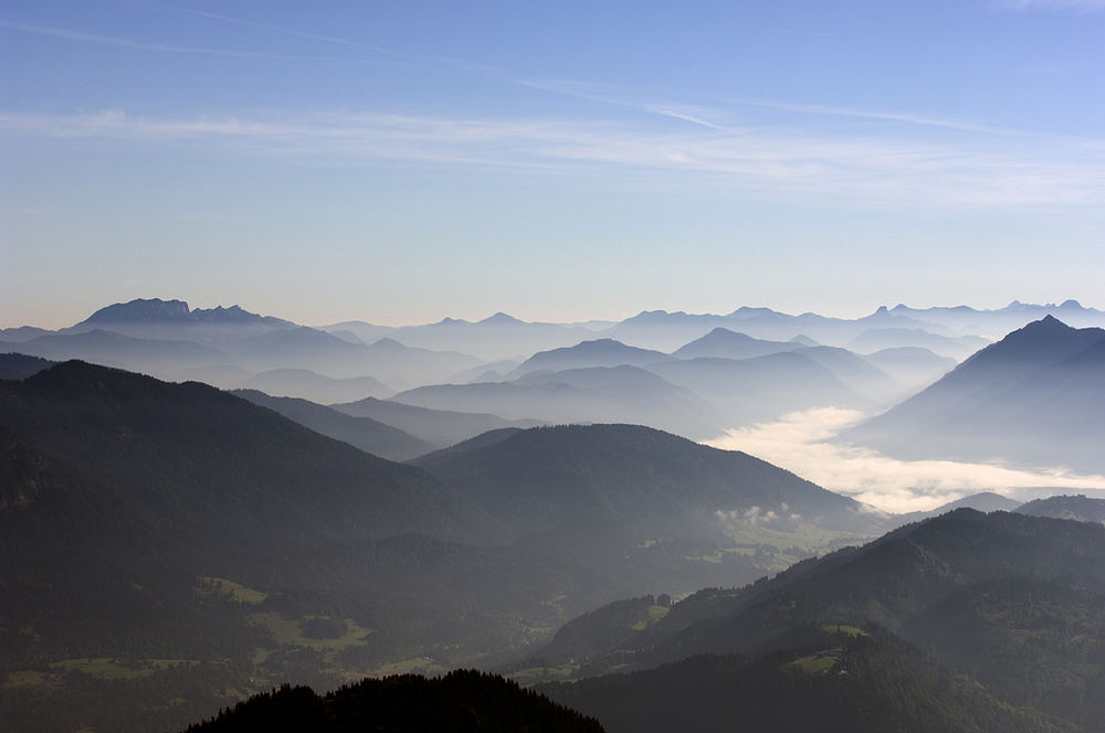 Blick vom Osterfelderkopf bei Garmisch-Partenkirchen 1