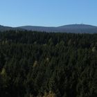 Blick vom Ottofelsen zum Brocken