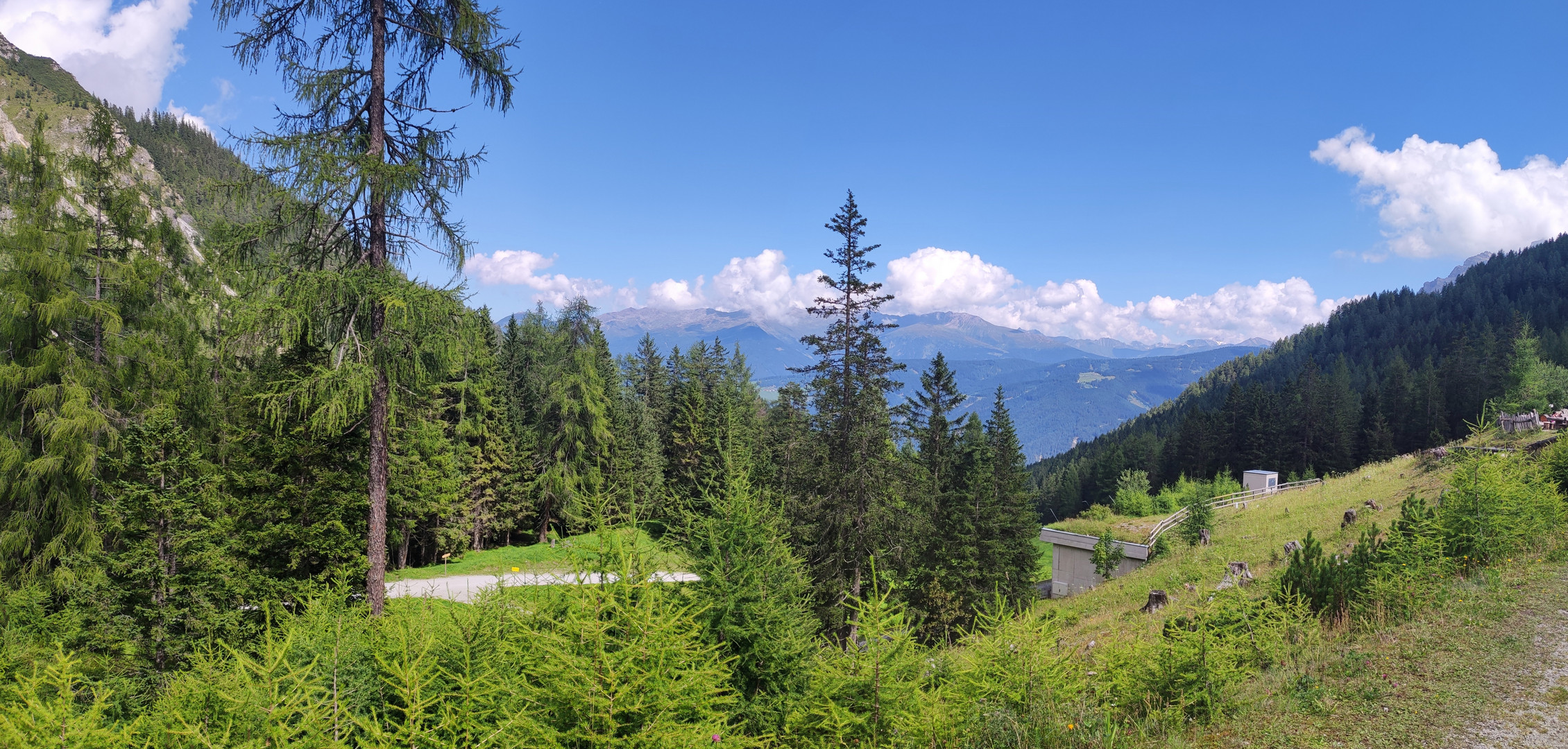 Blick vom Panoramasee 