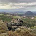 Blick vom Papststein...