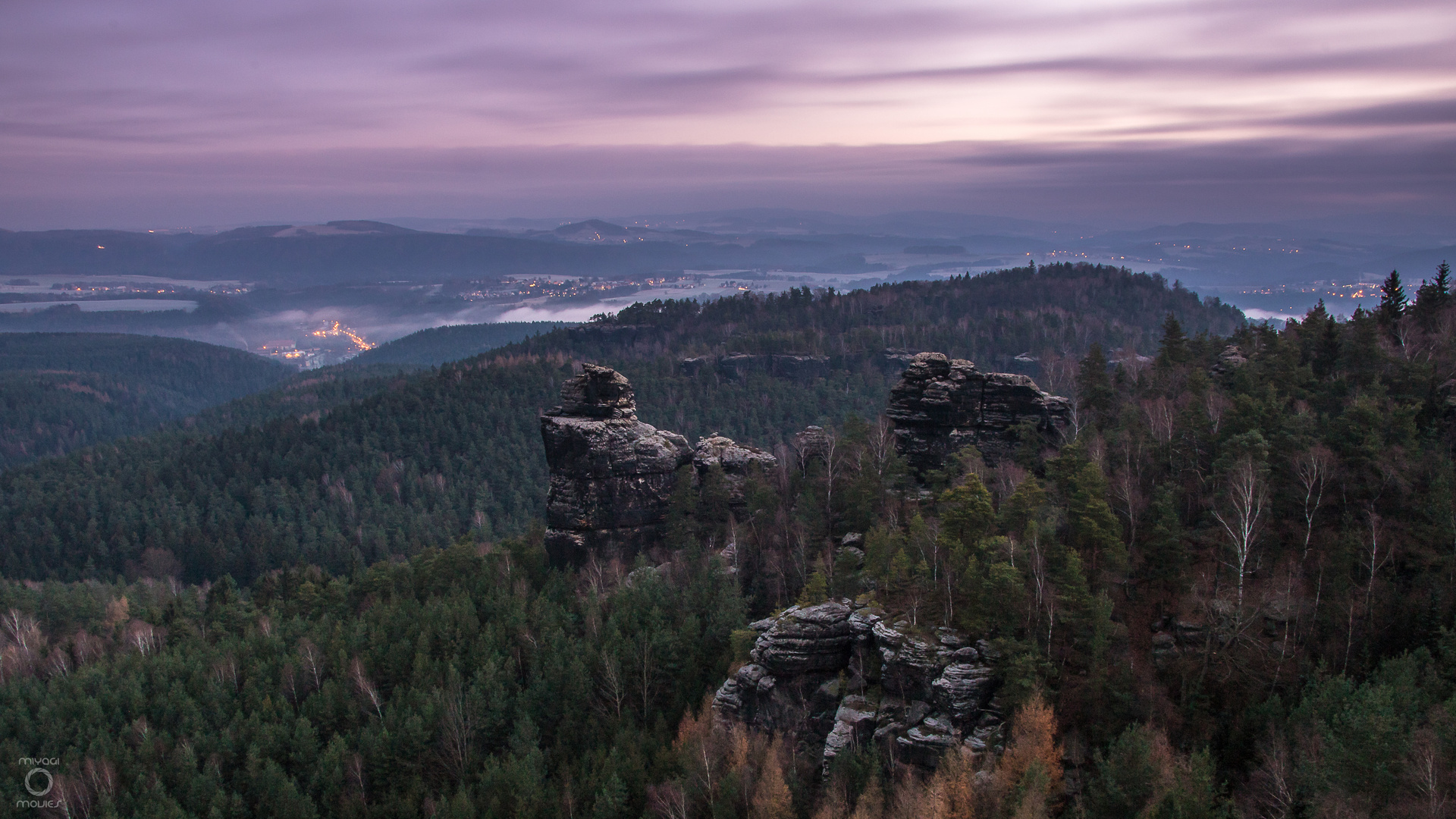 *Blick vom Papststein*