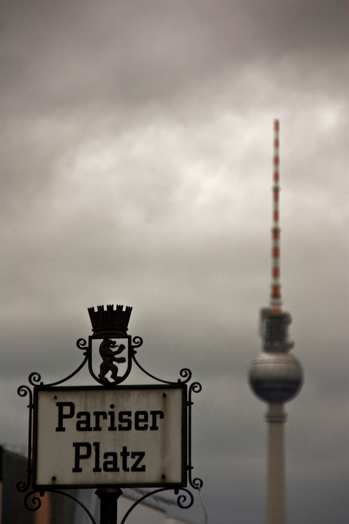 Blick vom Pariser Platz