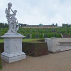 Blick vom Park auf Schloß Sanssouci