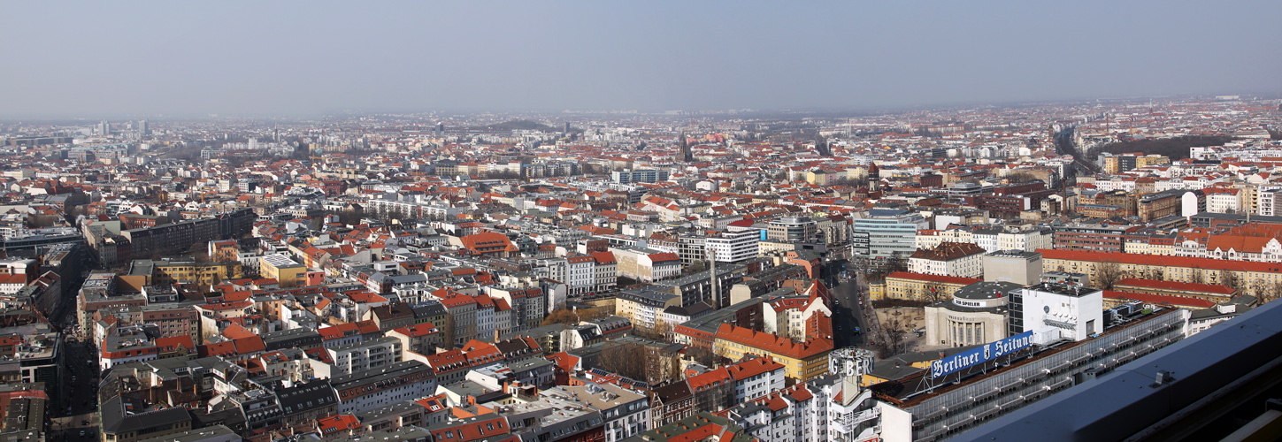 Blick vom ParkInn