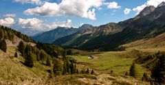 Blick vom Passo San Pellegrino