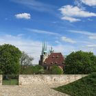 Blick vom Petersberg zum Domberg