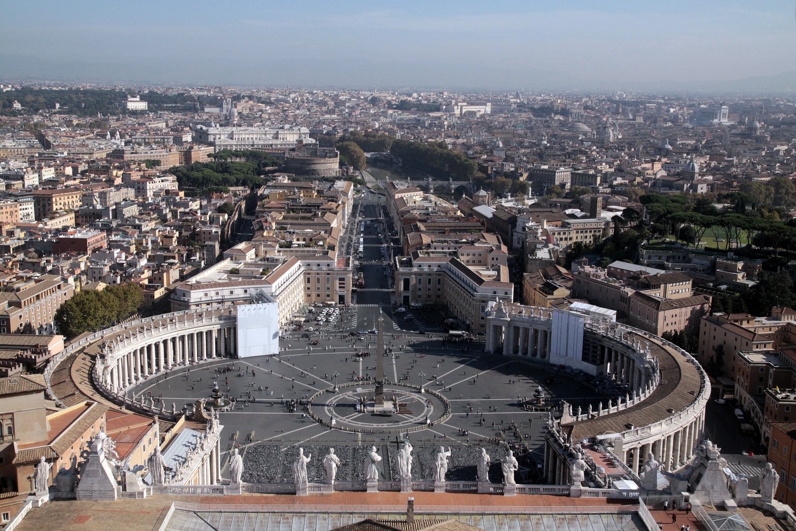 Blick vom Petersdom in ROM