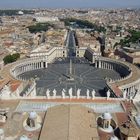 Blick vom Petersdom in Rom