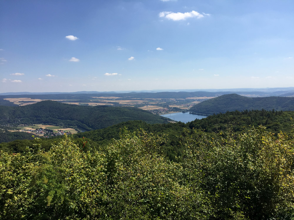 Blick vom Peterskopf