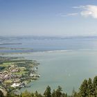 Blick vom Pfänder auf den Bodensee