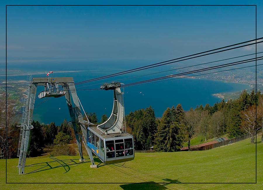 Blick vom Pfänder über den Bodensee