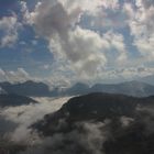 Blick vom Pfrondhorn (1949 m)