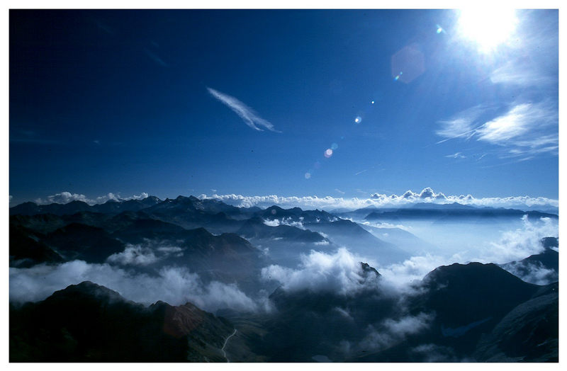 Blick vom Pic du Midi de Bigorre