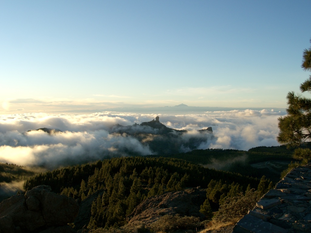 Blick vom Pico de las Nieves