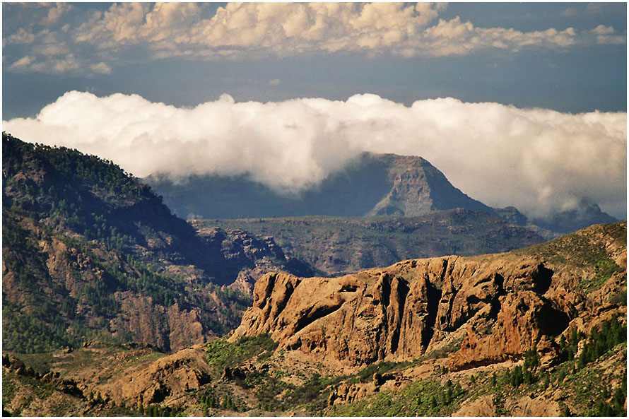 Blick vom Pico de las Nieves