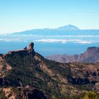 Blick vom Pico de las Nieves hinüber zum Teide