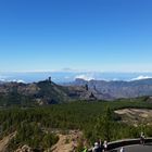 Blick vom Pico de las Nieves nach Teneriffa zu Teide