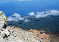 Blick vom Pico del Teide 3718m