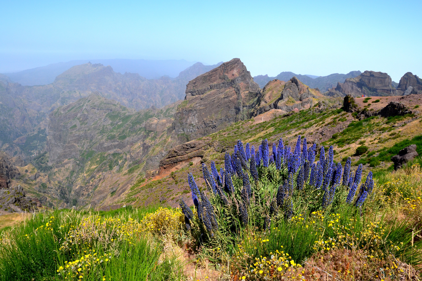 Blick vom Pico do Arieiro