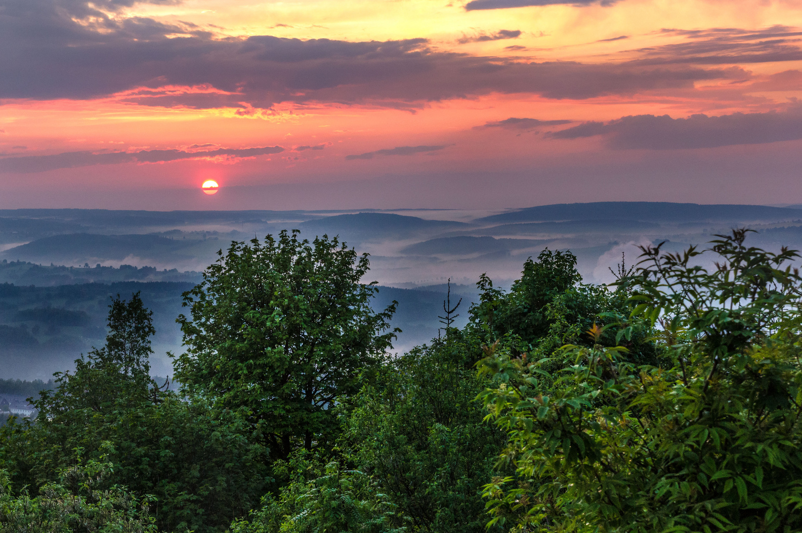 Blick vom Pöhlberg