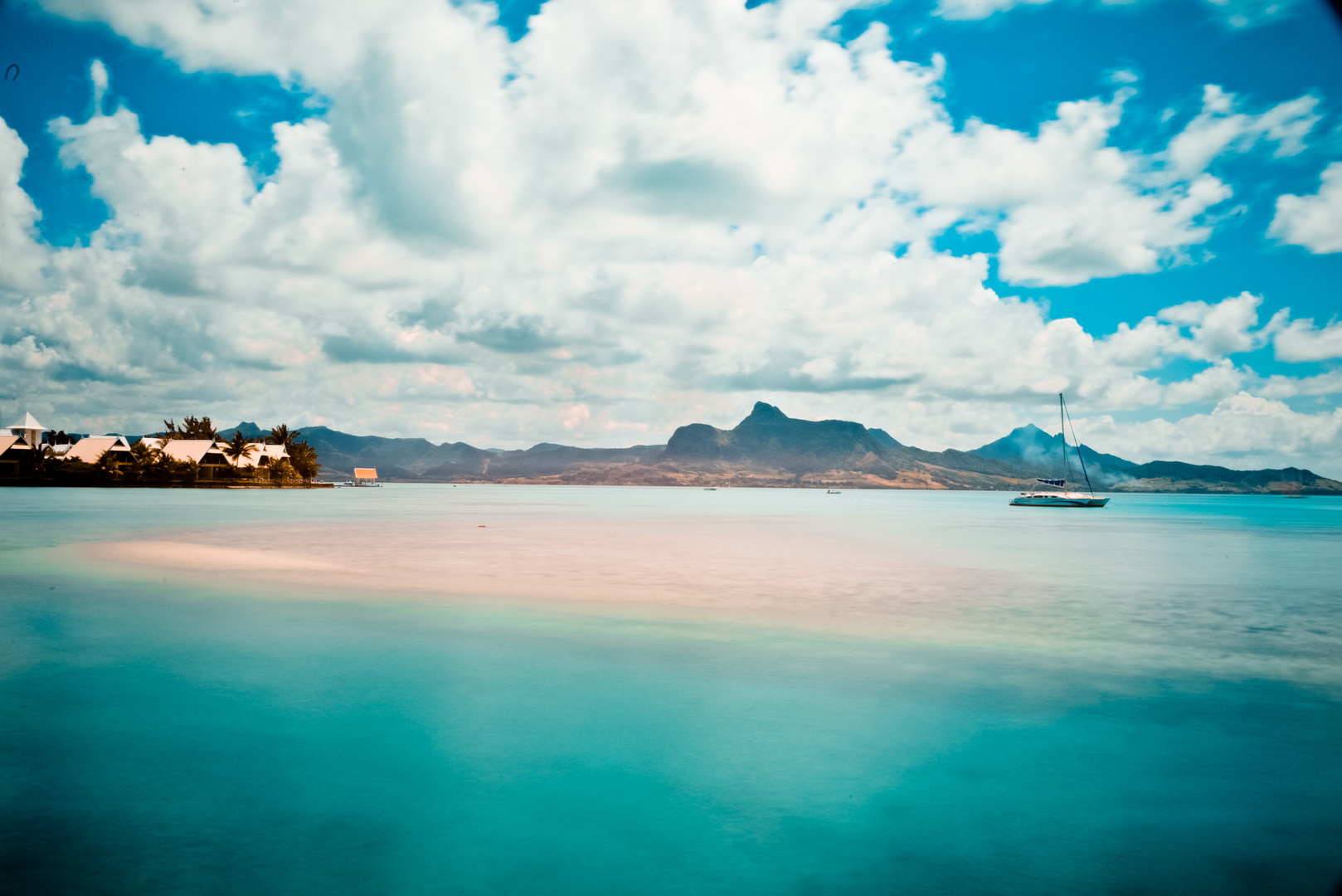 Blick vom Pointe d' Esny, Mauritius