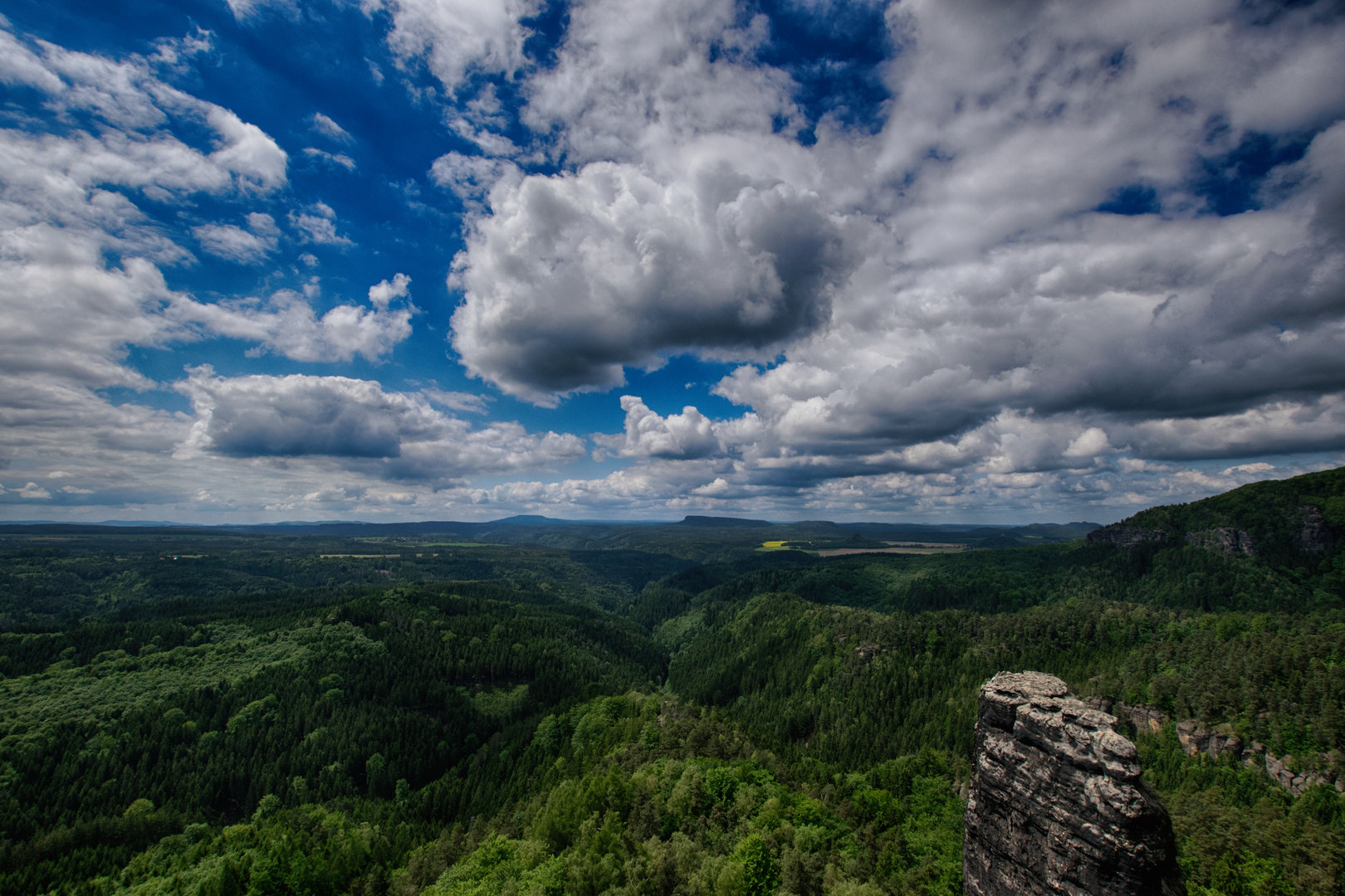 Blick vom Prebischtor.