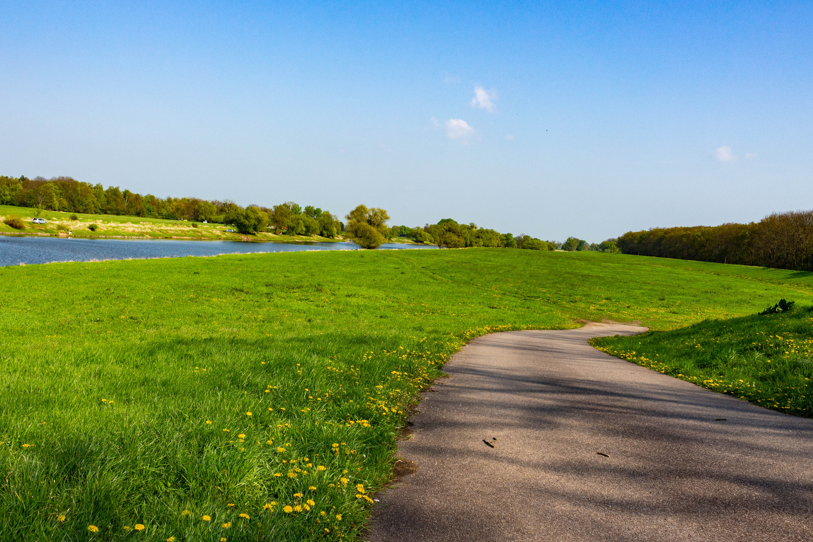 Blick vom Pretziener Wehr