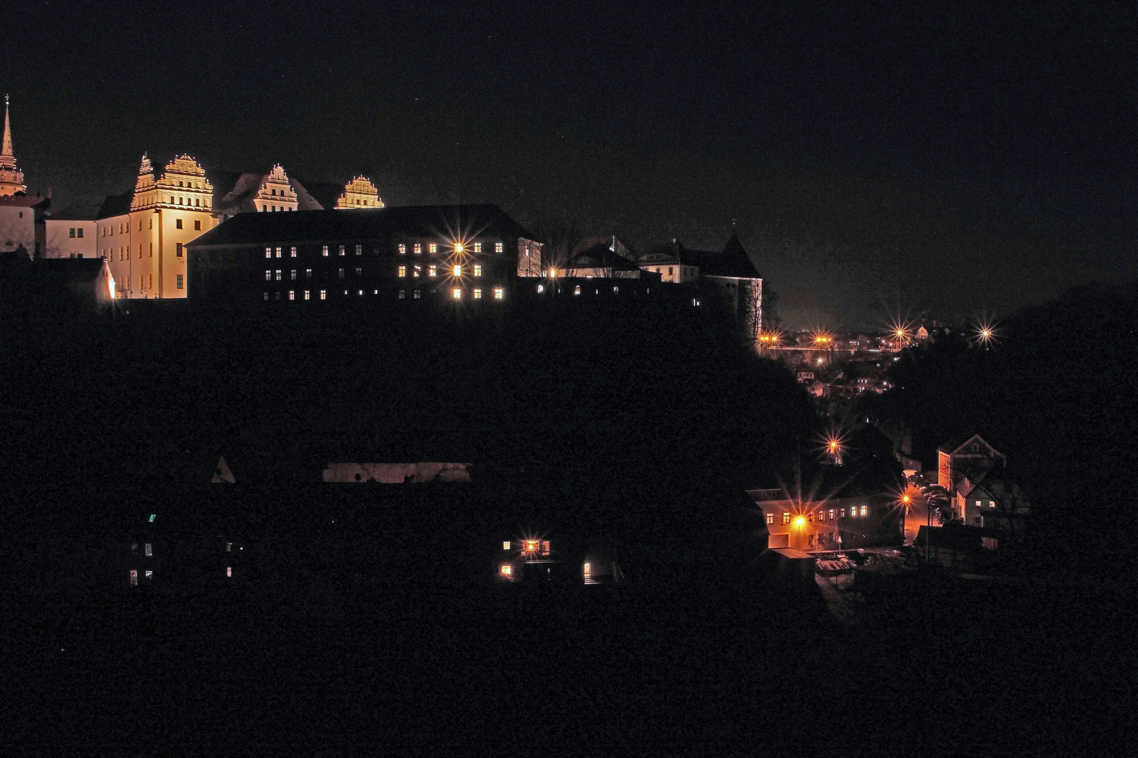 Blick vom Protschenberg auf die Altstadt von Bautzen