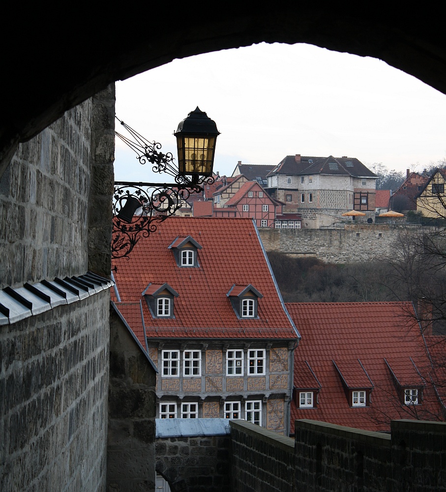 Blick vom Quedlinburger Schlossberg