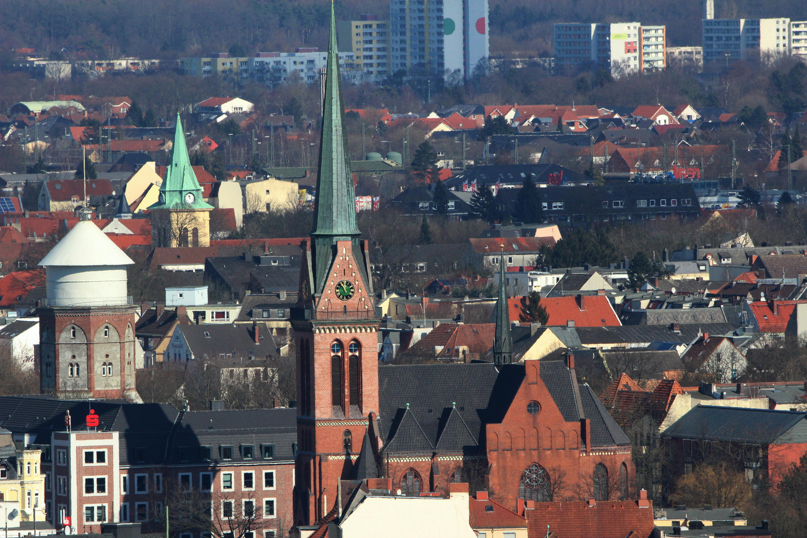 Blick vom Radarturm