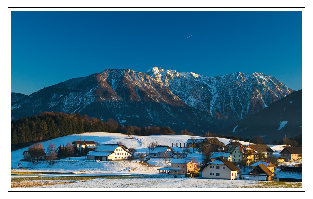 Blick vom Radsberg auf den Hochobir