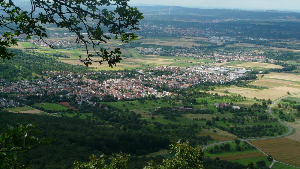 Blick vom Randecker Maar