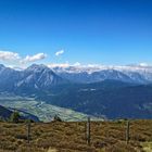 Blick vom Rangger Köpfl ins Inntal - Richtung Telfs