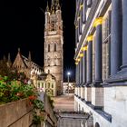 Blick vom Rathaus zum Belfried 