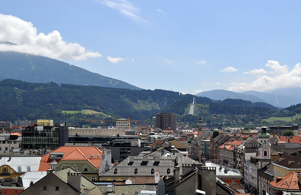 Blick vom Rathausturm auf Innsbruck (1)