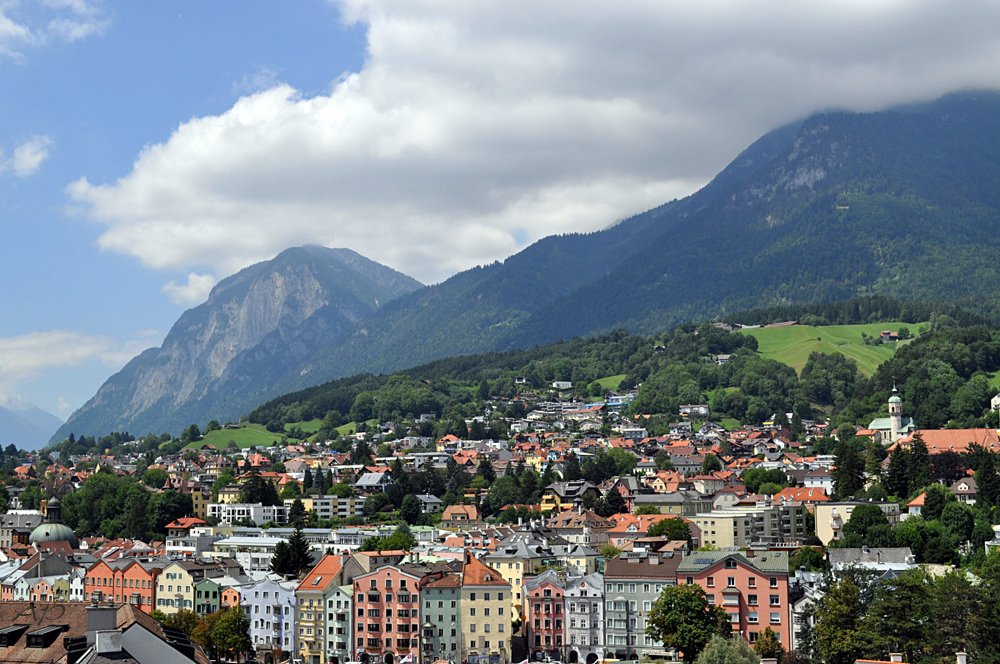 Blick vom Rathausturm auf Innsbruck (2)