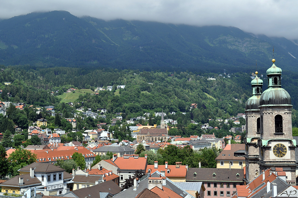 Blick vom Rathausturm auf Innsbruck (3)