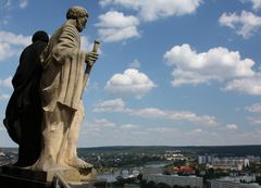 Blick vom Rathausturm in Dresden