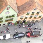 Blick vom Rathausturm in Rothenburg ob der Tauber