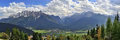 Blick vom Ratsberg bei Toblach