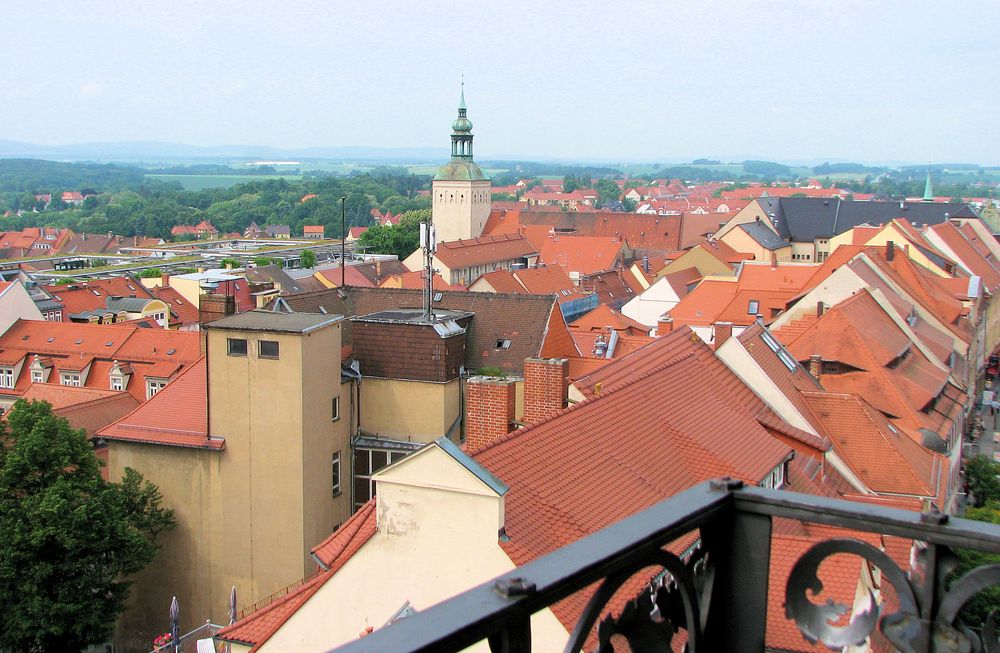 Blick vom Reichenturm in Bautzen