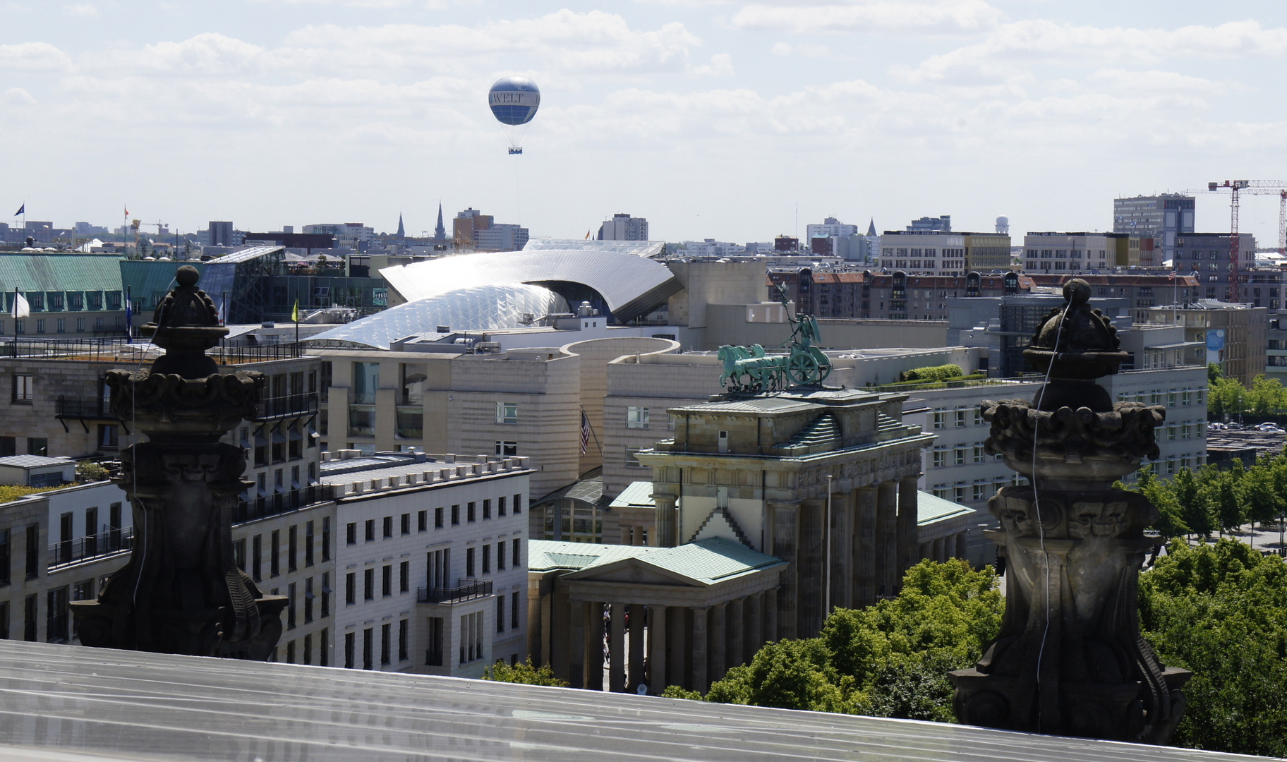 Blick vom Reichstag