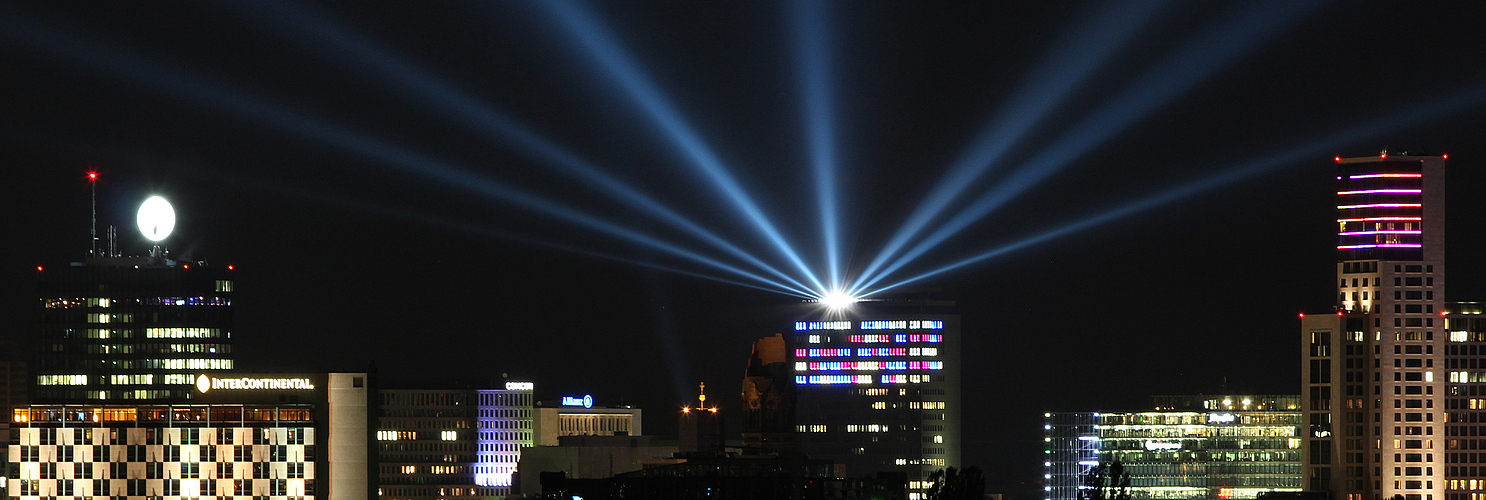 Blick vom Reichstag in die City "West"