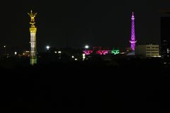 Blick vom Reichstag in Richtung City West