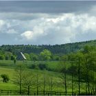 Blick vom Reiherbachtal auf das Mittelalterhaus