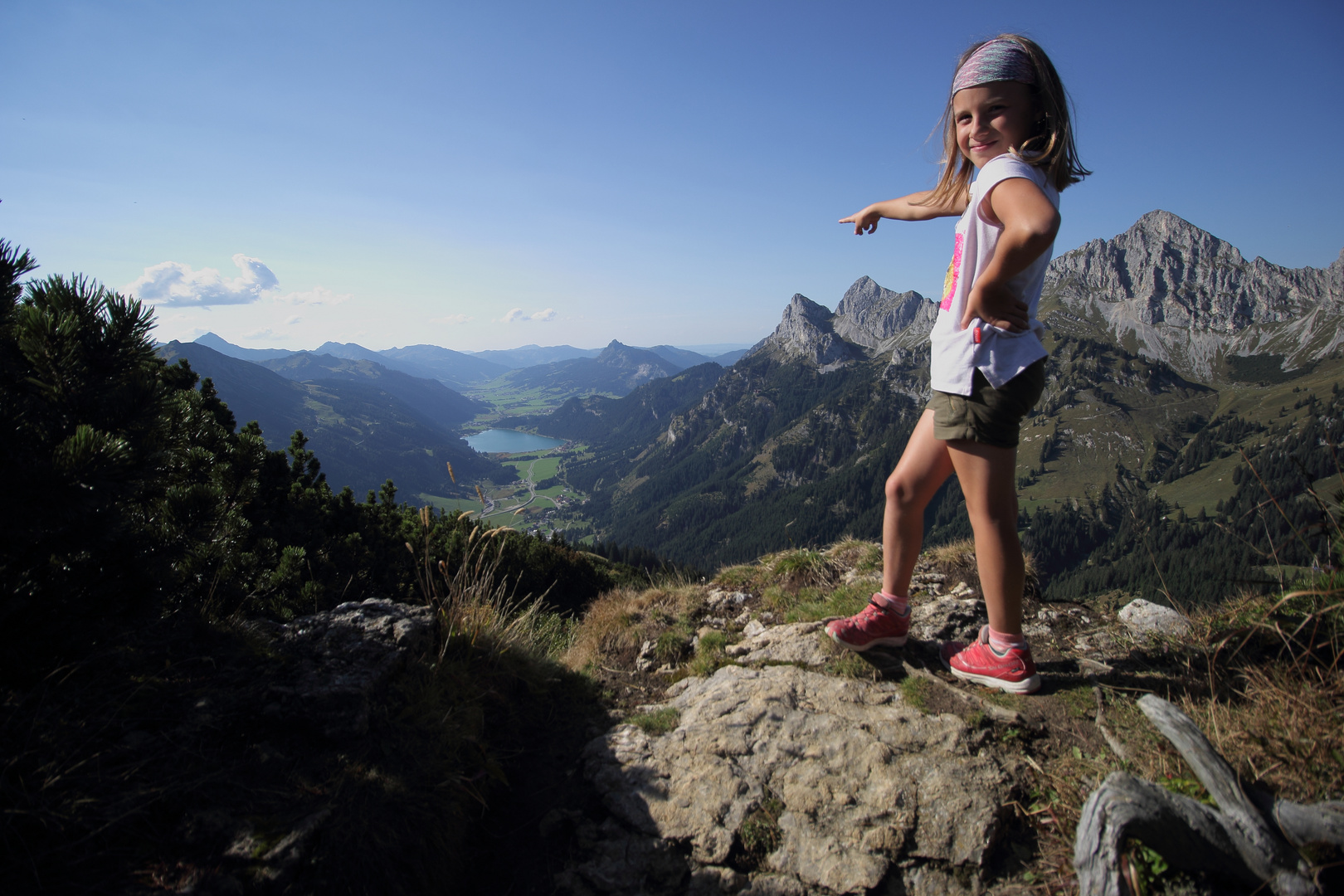 Blick vom Reuttener Hahnenkamm  - ins Tannheimer Tal - MIA 20 09 201827