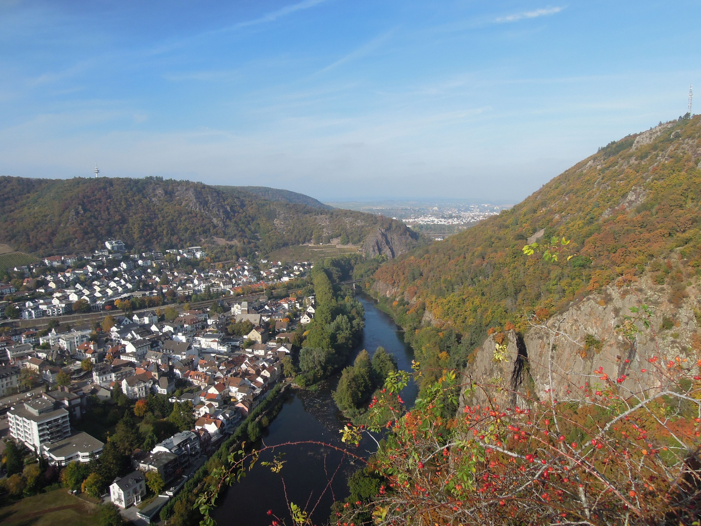 Blick vom Rheingrafenstein