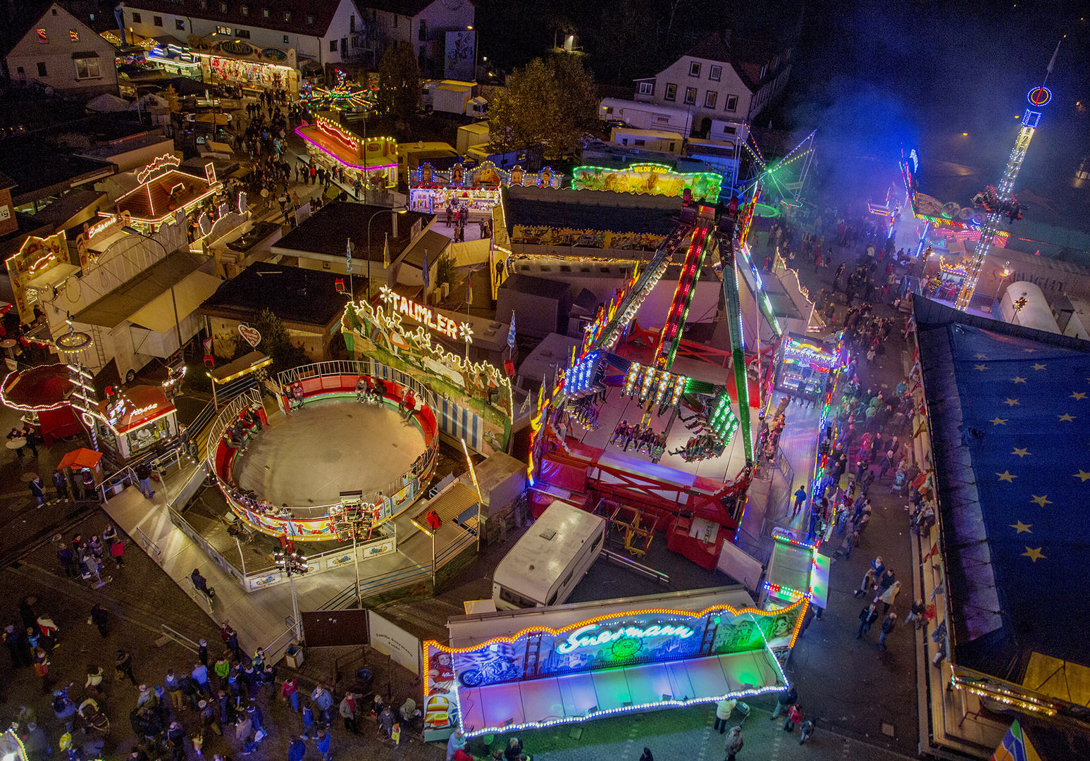 Blick vom Riesenrad