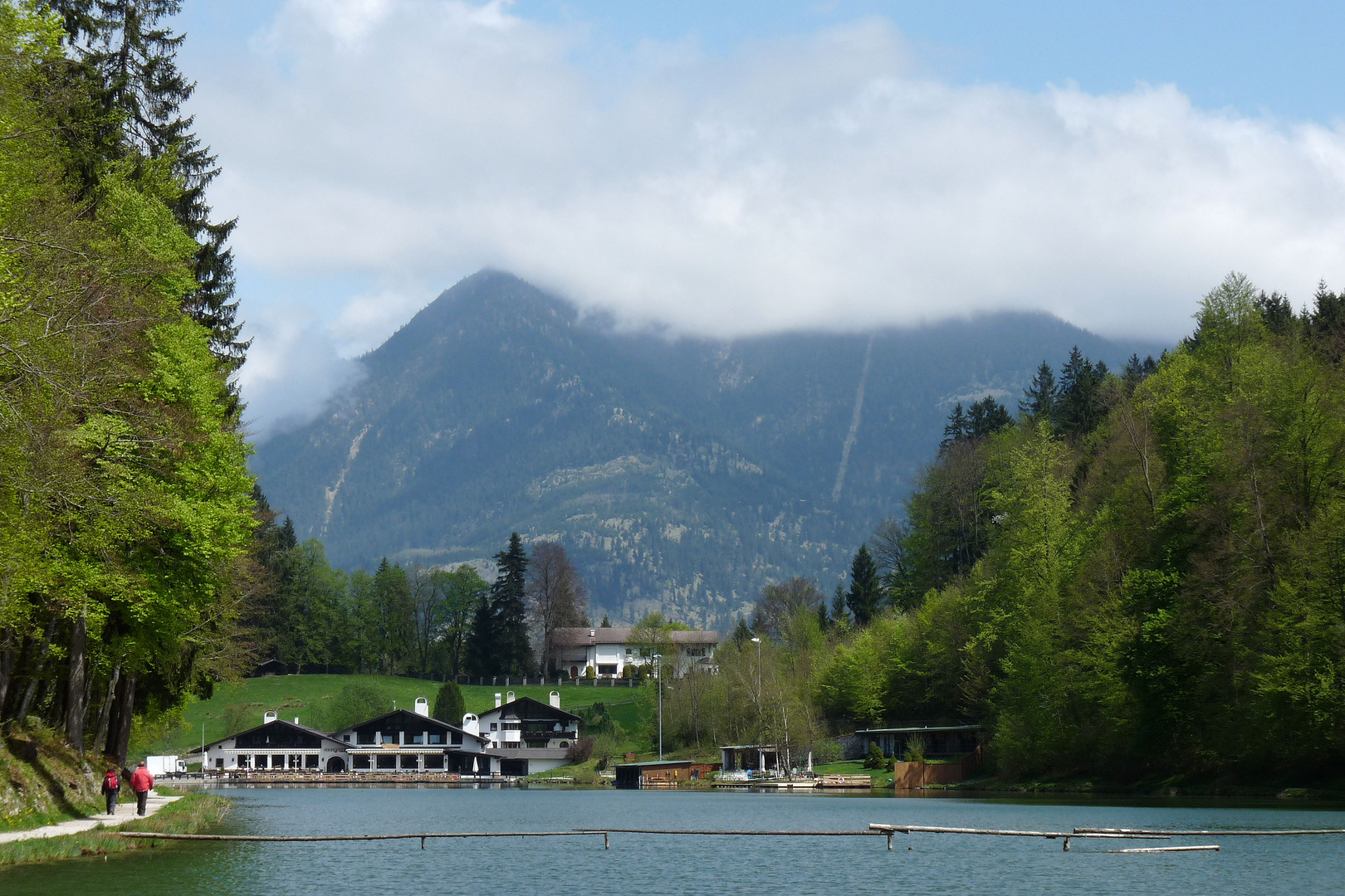 Blick vom Riessersee