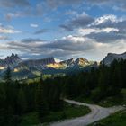 Blick vom Rif. Dibona Richtung Cinque Torri